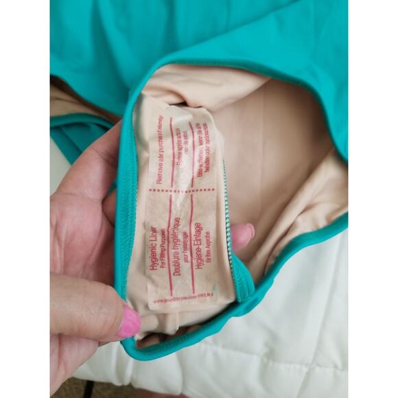 Lands' End Women's Tummy Control Swimdress Size 16L Jade Green NWOT - Picture 8 of 15